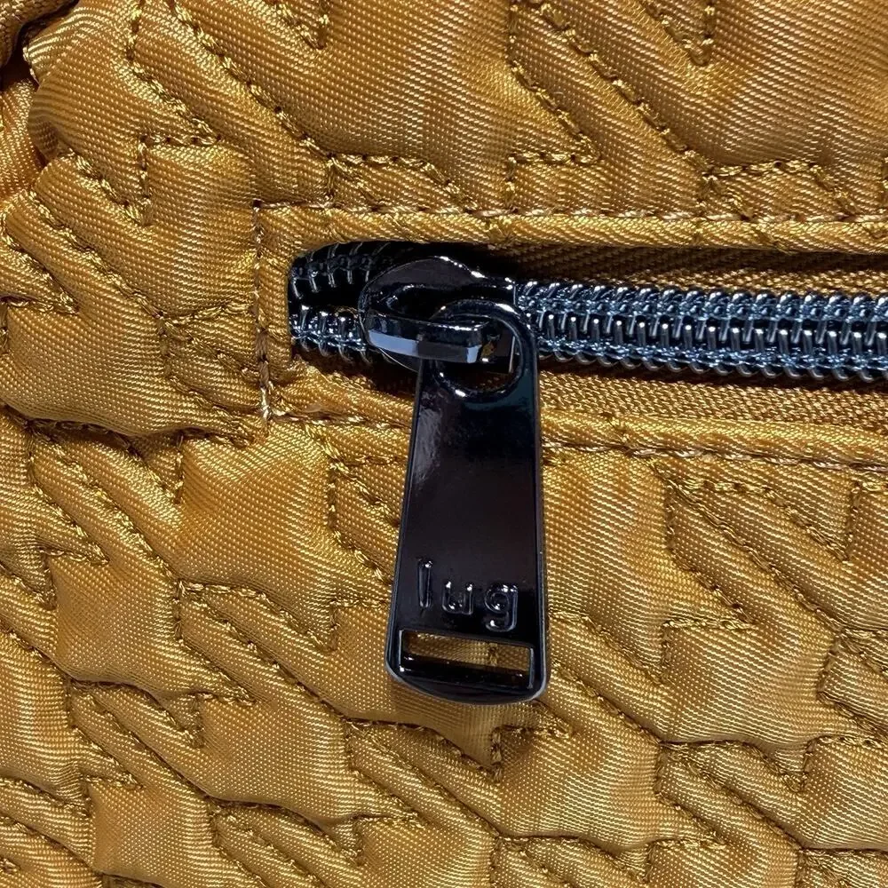 Lug Shimmy SE RFID Crossbody Bag Purse Amber Yellow Gold Mustard 10